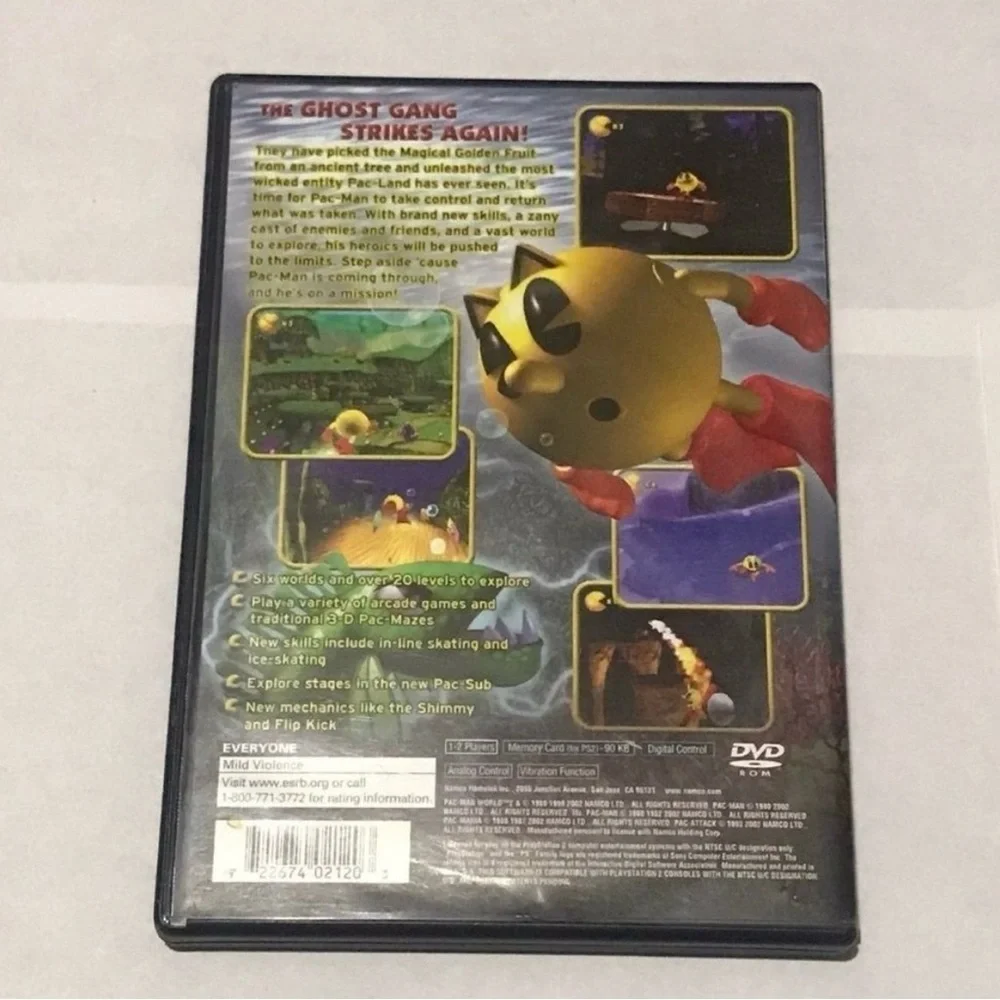 PS2 Pac-Man World 2, Playstation 2